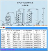 酸霧處理凈化吸收塔